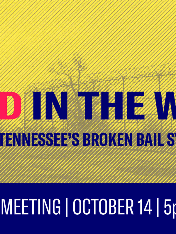 Blood in the Water: Stories from TN's Broken Bail System
