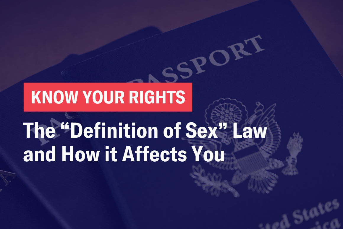 The “Definition of Sex” Law & How It Affects You - ACLU of Tennessee