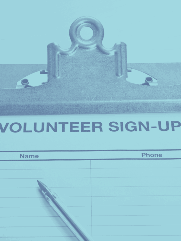 volunteer sign-up