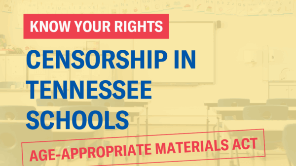 censorship in tn schools
