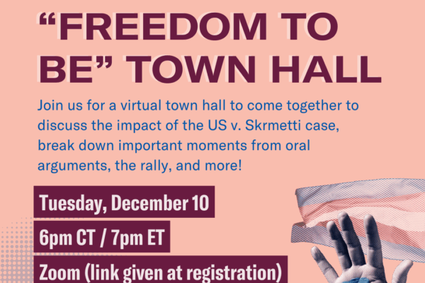 freedom to be townhall