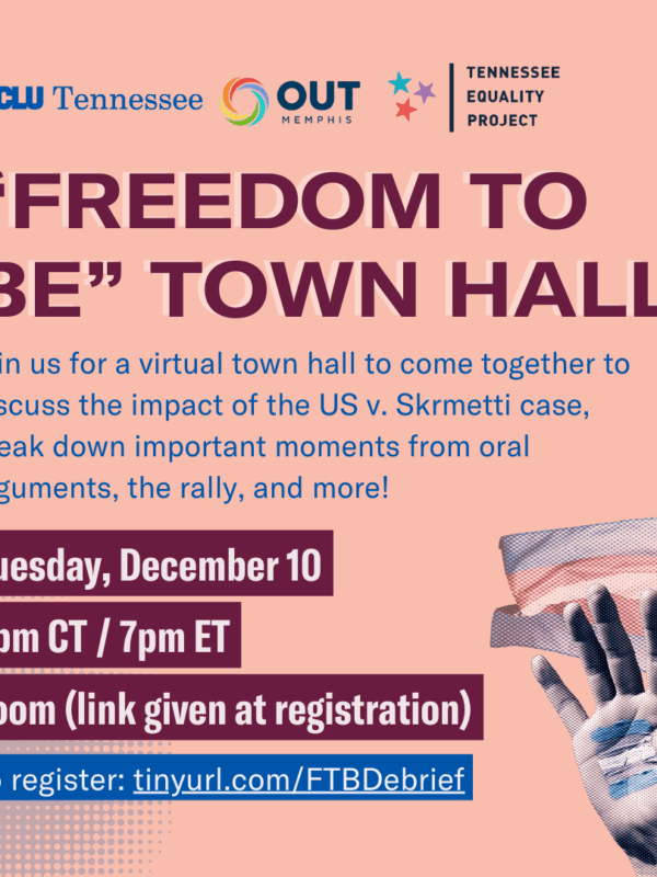 freedom to be townhall